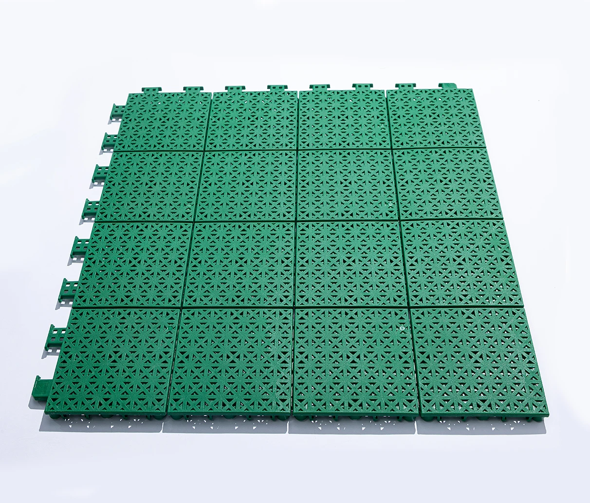 Modular Removable Outdoor Polypropylene Interlocking Sports Court Tiles Used for Basketball Tennis Court Flooring