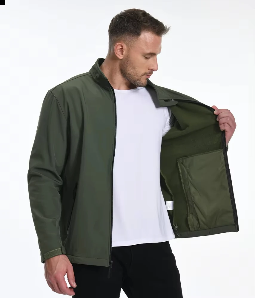 Jacket Manufacturers Tacvasen Oem Custom Outdoor Casual Wind Breaker Jacket Men Winter Jacket Men Coat Winter