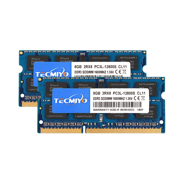 Laptop RAM 16GB RAM Kit 16GB DDR3 1600MHz RAM Kit (2x8GB) - PC3-12800 Desktop Memory 1.5V CL11 Non-ECC DDR3 Memory Crucial DDR3 Laptop RAM