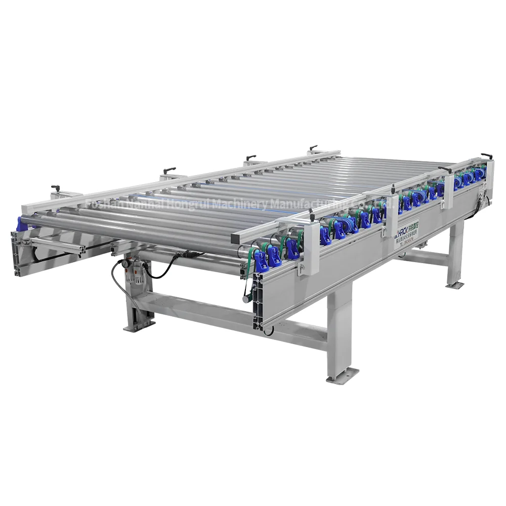 Hongrui High Quality Powered Cylinder Roller Conveyor