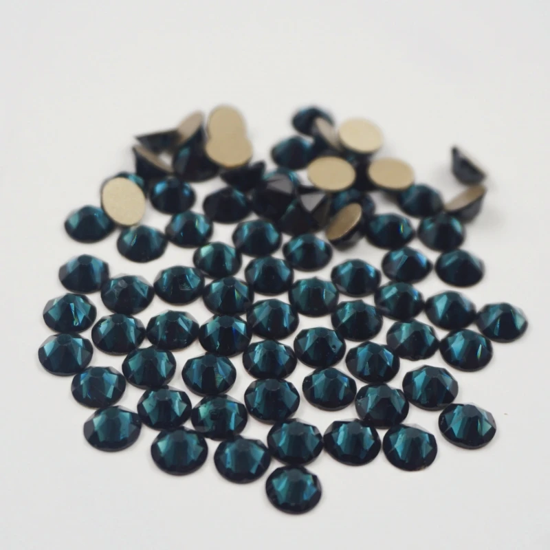 Best quality factory wholesale flatback crystal rhinestones glitter stones non hot fix glass rhinestones for cup decoration