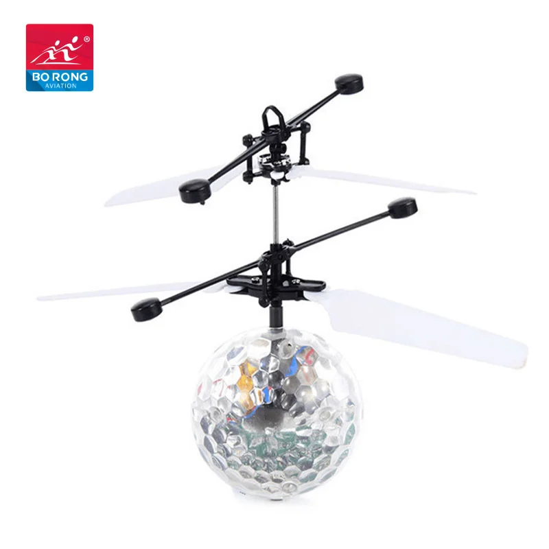 Летающий шар Спиннер волшебная игрушка Rc Дрон светодио дный Fidget Bolas brillantes светящиеся шары