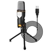 Black mic with stand