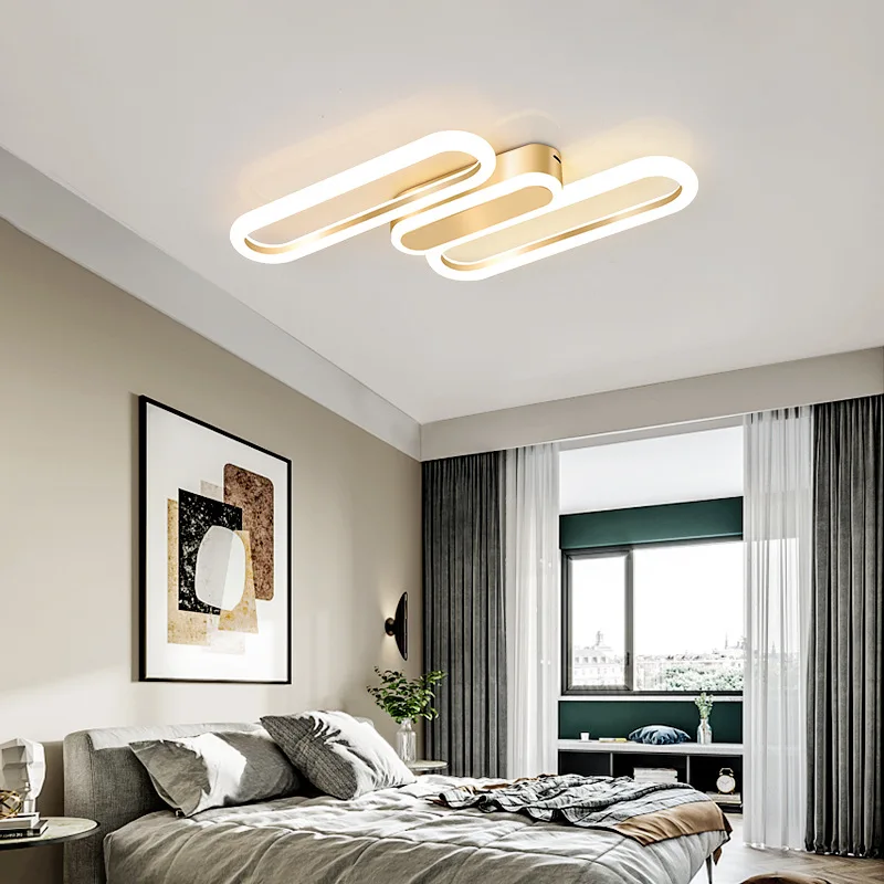 Wholesale price modern bedroom led ceiling lamp creative simple ultra-thin light luxury led ceiling lamp for home