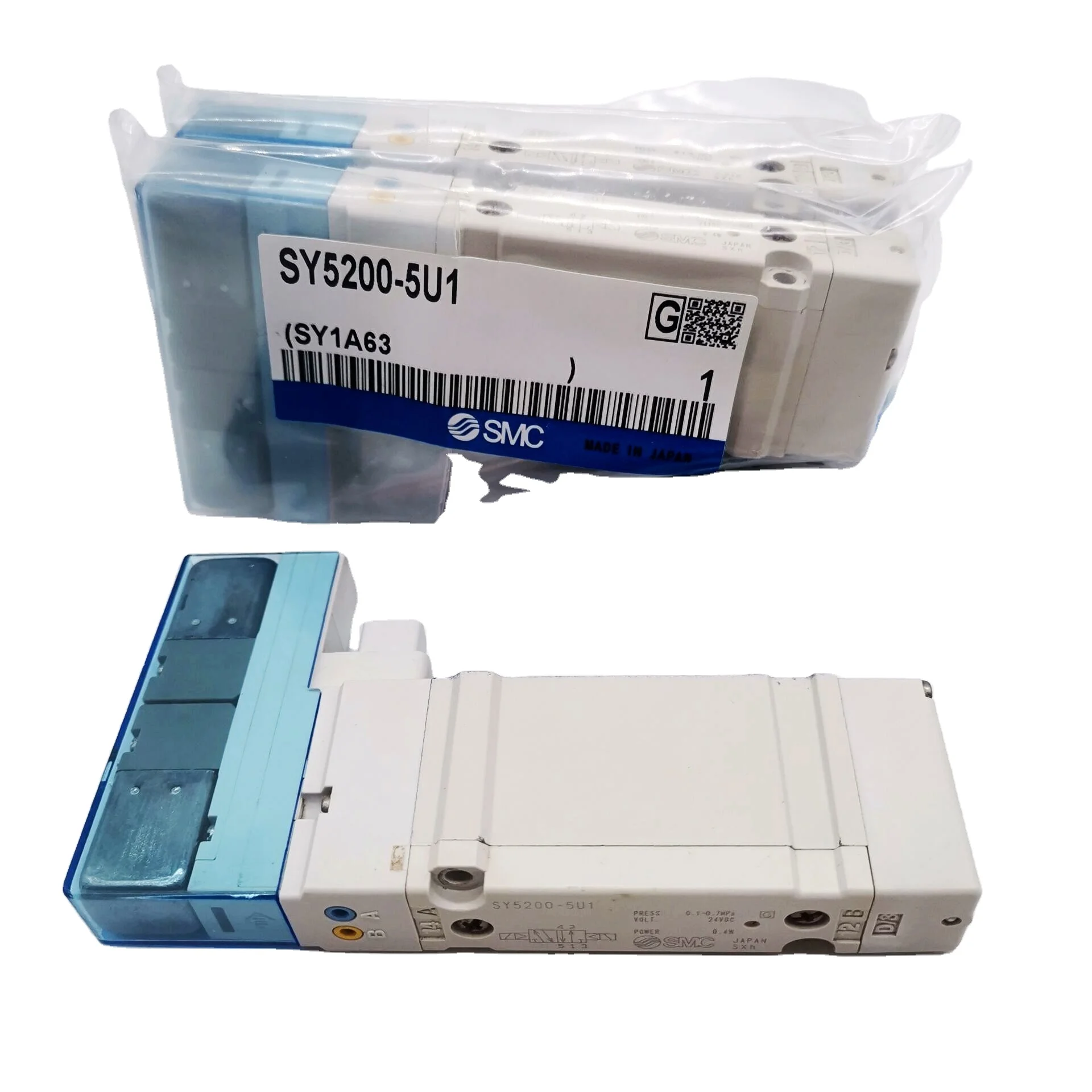 Vanne électromagnétique Industrielle Corps Électrovanne 5 Voies SY5000 - SY5A00-5U1 SY5200-5UD1 SY5100-5Z1 - Série SY Pour Automatisme Composant Industriel Série SY5A00 Vanne électromagnétique Industrielle Corps Électrovanne 5 Voies SY5000 - SY5A00-5U1 SY5200-5UD1 SY5100-5Z1 - Série SY Pour Automatisme Composant Industriel Série SY5A00
