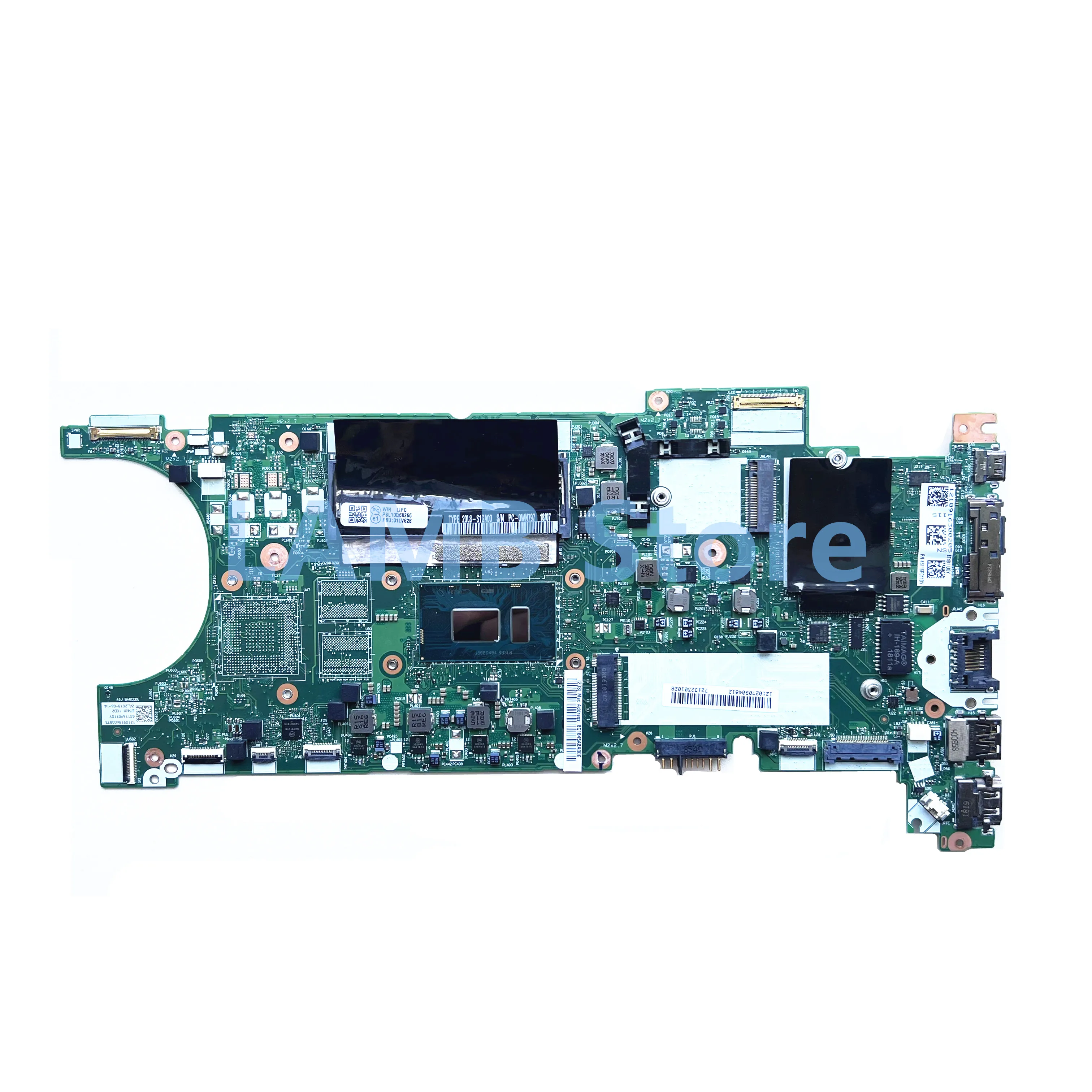 For Lenovo Thinkpad T480s Laptop Motherboard W/sr3l8 I7-8650u Cpu 8g Ram  Et481 Nm-b471 Fru 01lv626 01yu144 02hl854 100% Tested - Buy T480s  Motherboard,Et481 Nm-b471,01lv626 01yu144 02hl854 Product on 