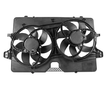 High Quality Auto Parts Radiator Condenser Cooling Fan Assembly For 2008 2009 2010-2012 Ford Escape 3.0L