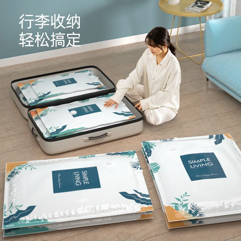 Тканевые постельные принадлежности шкаф Органайзер насос свободное пространство экономия Куб вакуумные компрессионные пакеты для хранения пластиковый мешок для одежды