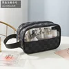 Transparent checkered black small size