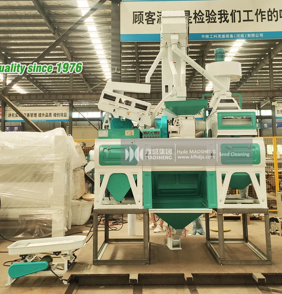 Milling Machine Rice Polisher Rice Miller 1000kg Per Hour Husker Destoner Rice Milling Machines