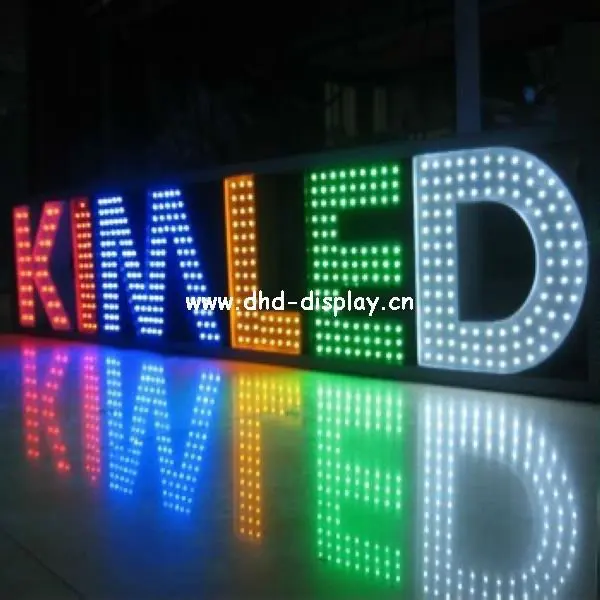 Round Pixel Led 12mm Diffused RGB Led Neon Channel Letter for Signs