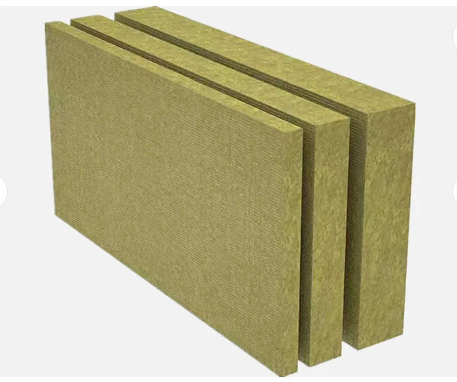 Cheap Basalt Rock Wool Board Insulation 100kg M3 50mm 100mm Rock Wool Insulation Price