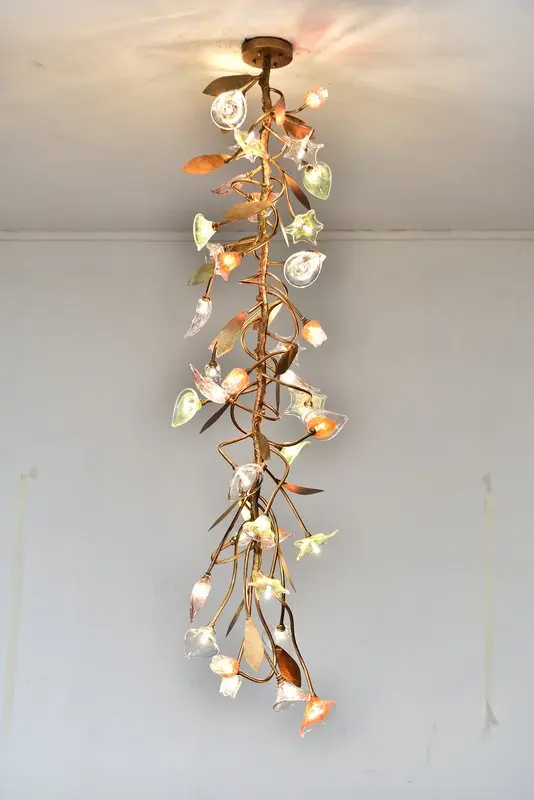 MEERPSEE Tall Tree Branches Chandelier Luxury Hotel Villa Lampe Surpied cristal MD87016
