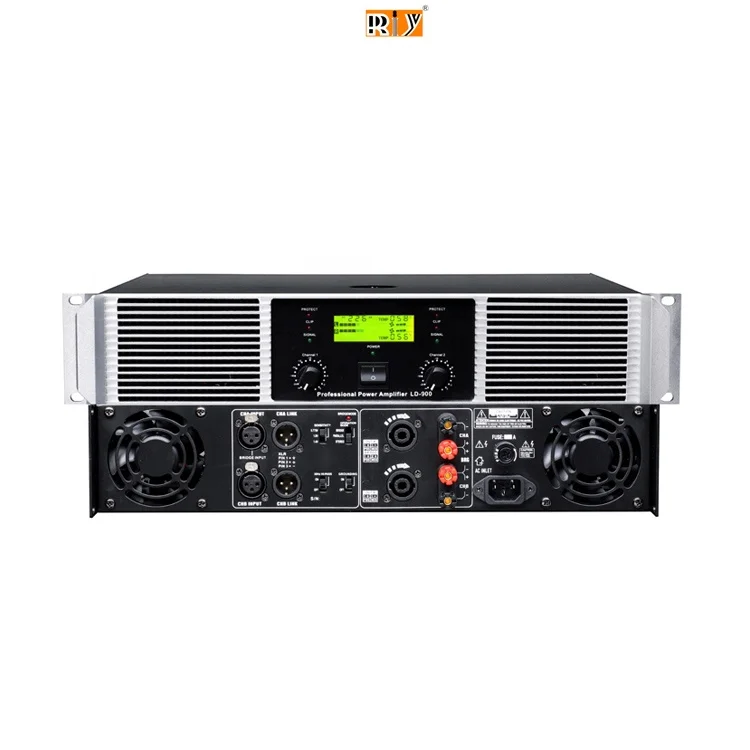 Ld Series 2 Channels Power Amplifier Set Pro Audio Amplifier Power For