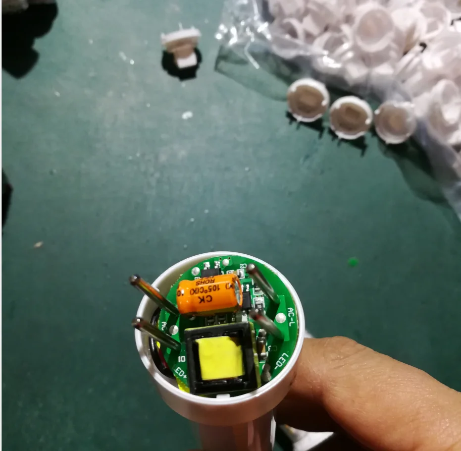 Aluminum Alloy Body High Lumen Flux 10w AC85-265V Short Items 36X97mm ...