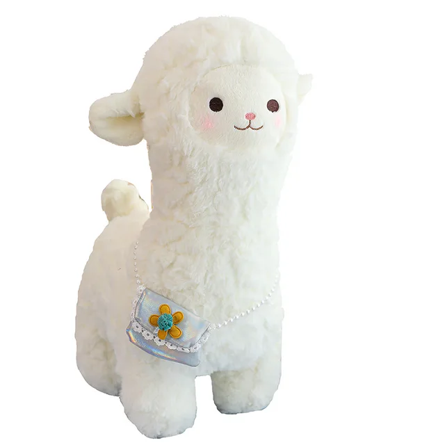 New cute alpaca wool toy doll large doll throw pillow girls children's holiday gift manufacturers wholesale