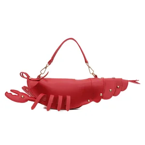 Crayfish Chain Adorable Bag Crossbody Bag Trendy and Stylish Women's Bags New Cute Diagonal Crossbody Bag Custom logo