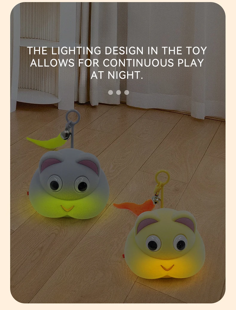 New Mouse-shaped Electric Cat Toy USB Charging Feature to Relieve Pets' Boredom Cat Toy Pet Products factory