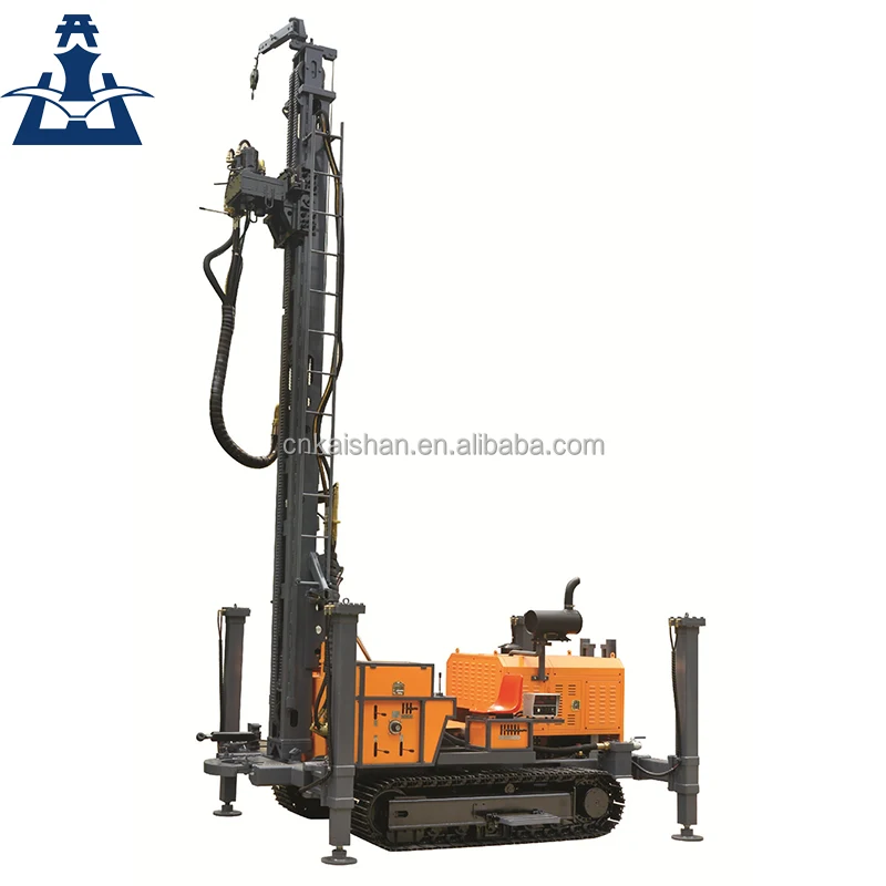 
 KW450 450meters water drill rig for mine. Drilling machine for water KW450 KAISHAN Brand