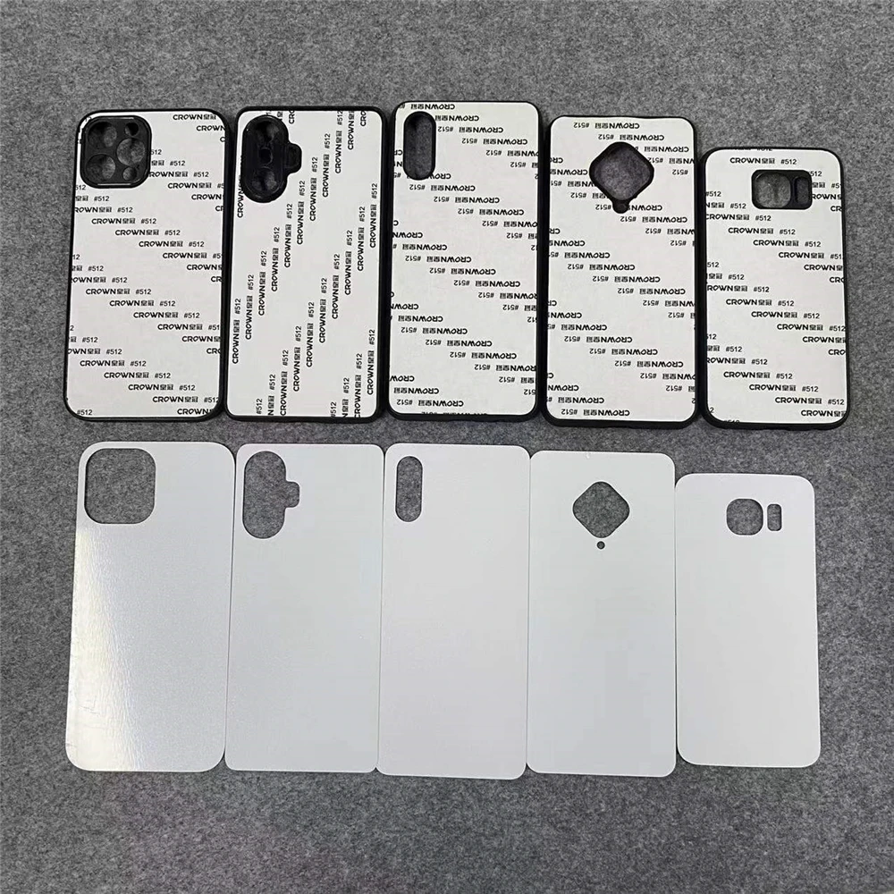 DIY Printing 2D Sublimation Aluminum Plate Tpu Pc Hard Phone Case for Xiaomi Mi Poco X3 M4 12X Redmi Note 11E Pro 11 10 5G
