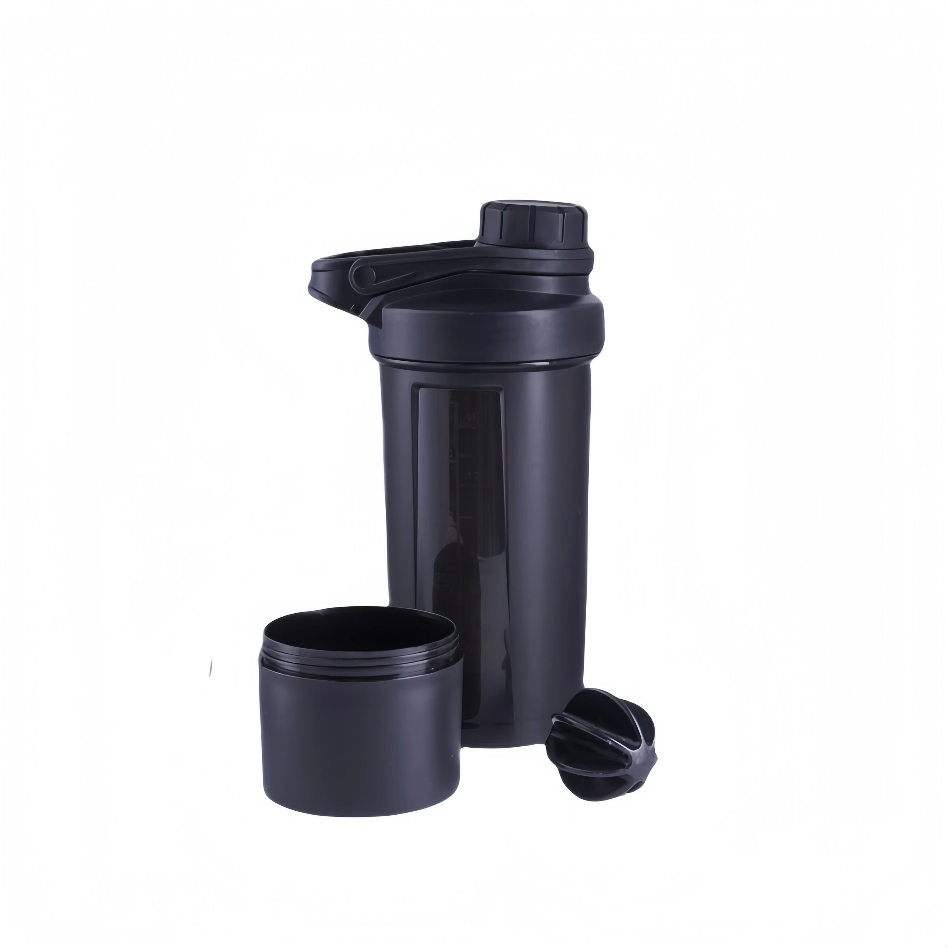 500ml BPA-Free BPA Small Gym Outdoor Transparent Colorful Protein Shaker Smoothie Dishwasher Safe Direct Drinking Back School