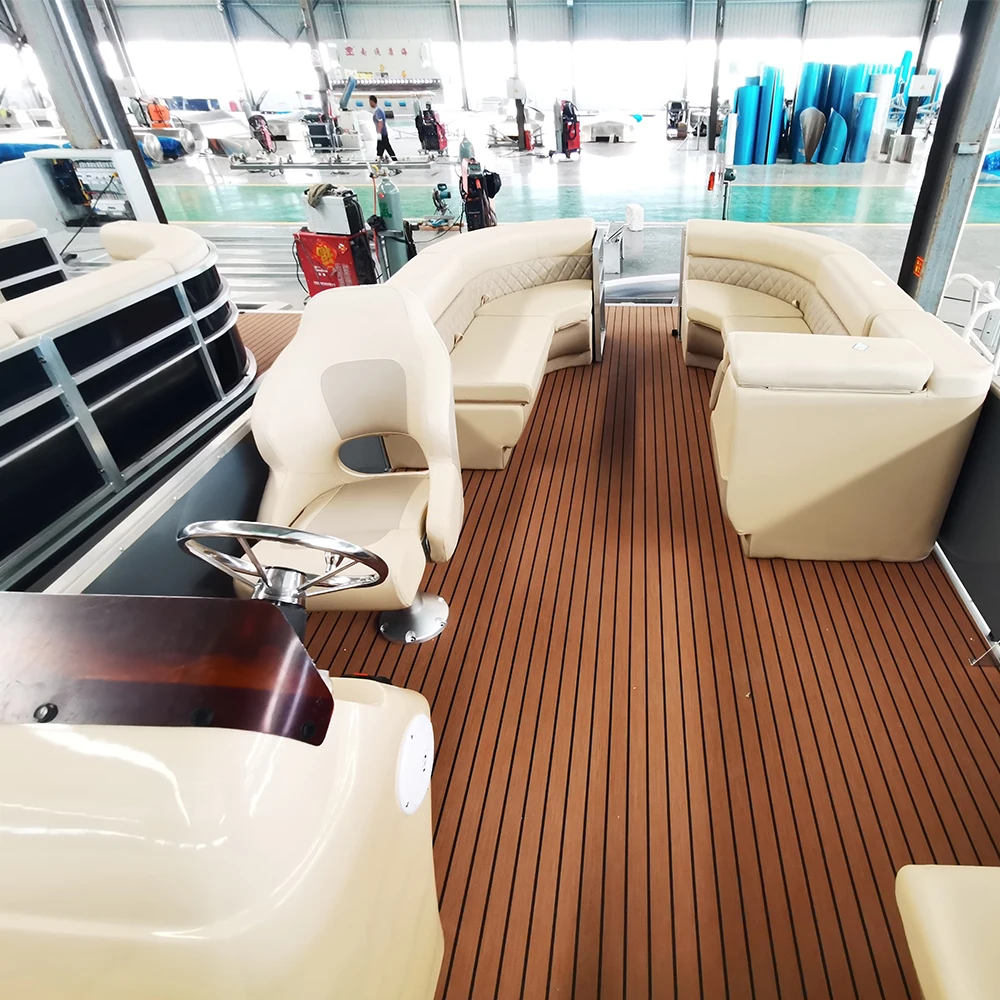 6,4 м, 21 фут, алюминиевая яхта для семейной вечеринки