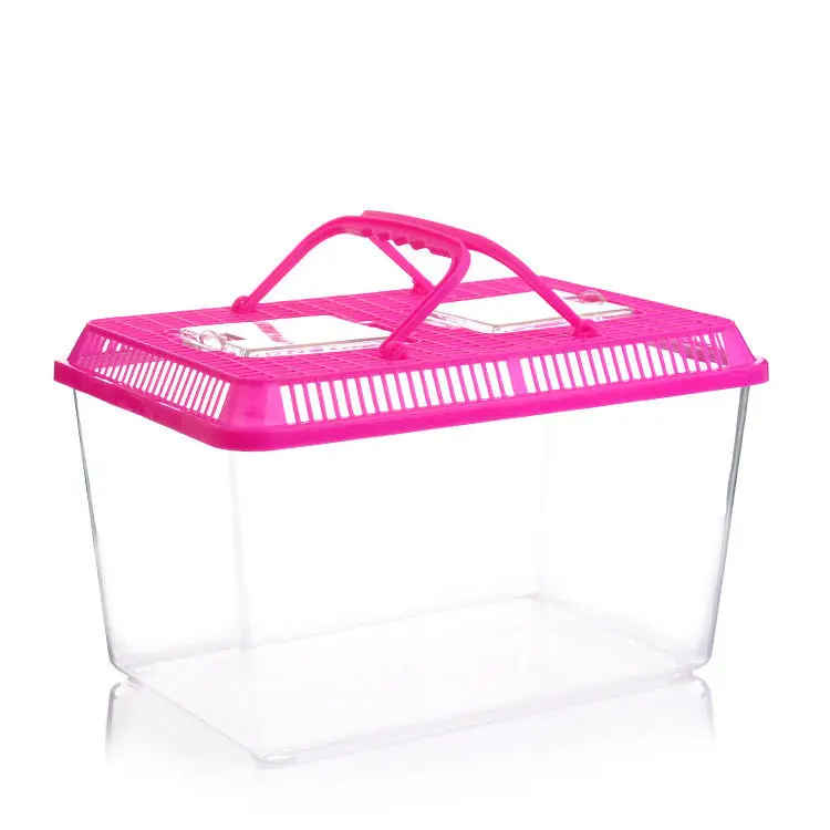 Plastic Fish Tank Goldfish Pet Turtle Box Aquariums Equipments