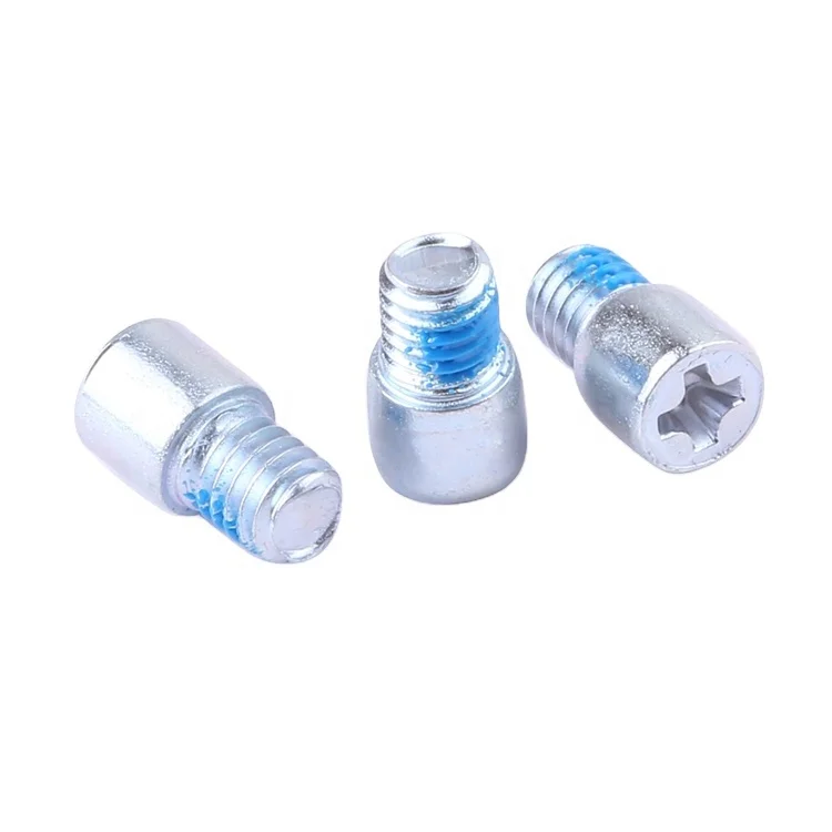 Customization fasteners phillips fillister anti loosening nylon adhesive machine screw