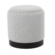 Customized Storage Ottoman Stool for Living Room Modern Inside Furniture New Design Velvet Fabric Ottoman