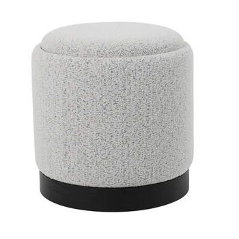Customized Storage Ottoman Stool for Living Room Modern Inside Furniture New Design Velvet Fabric Ottoman