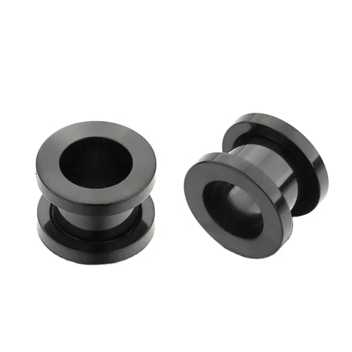 Tunnels D’Oreille En Acier Inoxydable – Forme Requin, Tailles 6mm à 16mm, Sans Nickel, Boîte Cadeau