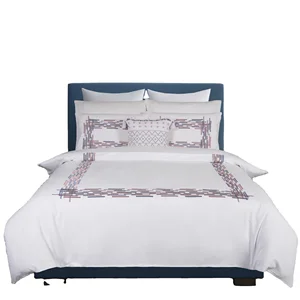 RANCHO Microfiber Embroidery Designer Comforter Sets king Size Comforter Bedding Set Luxury