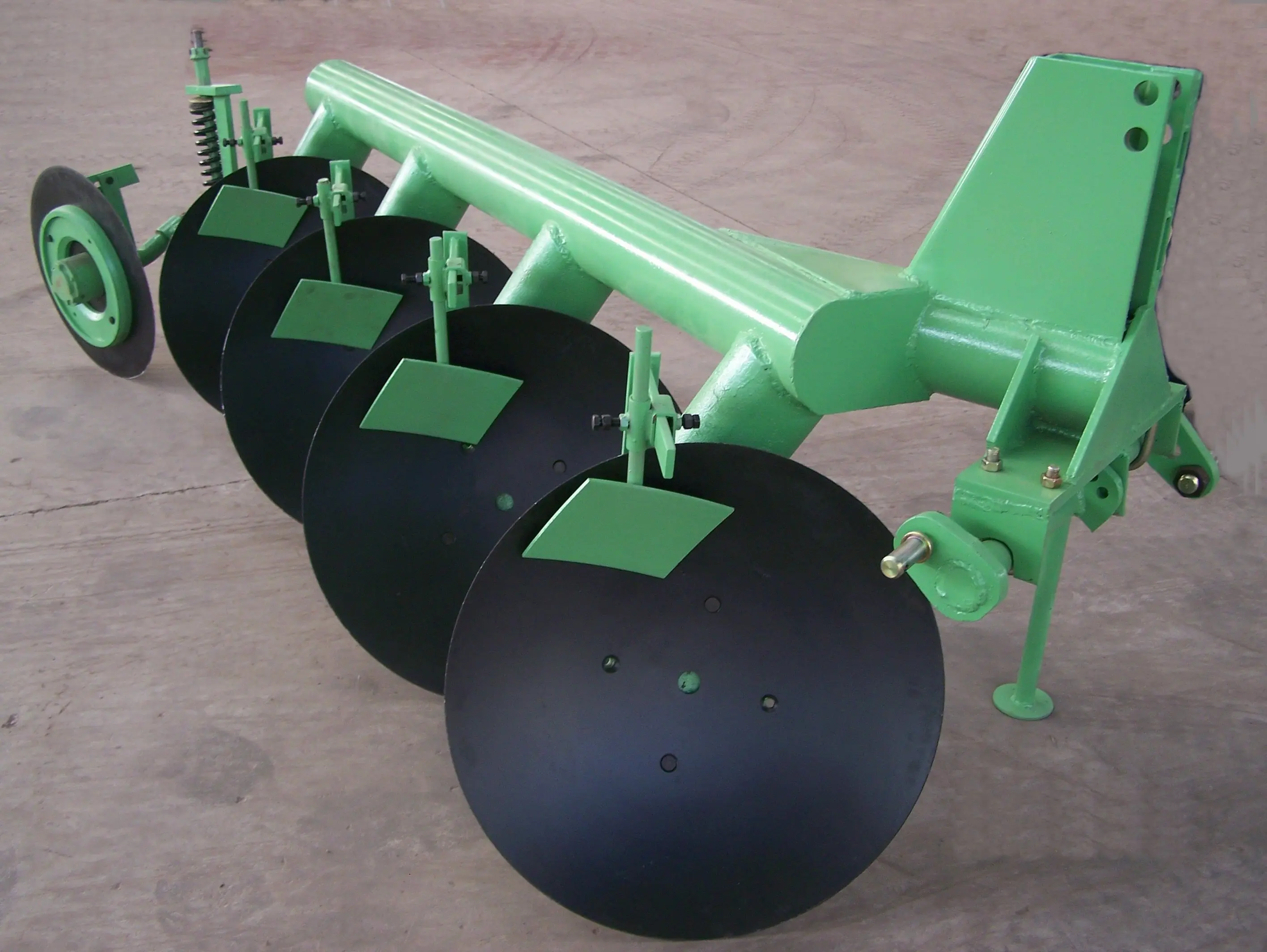 3 Point Tractor Mounted Tube Disc Plough,1lyx Series Pipe Disc Plough ...