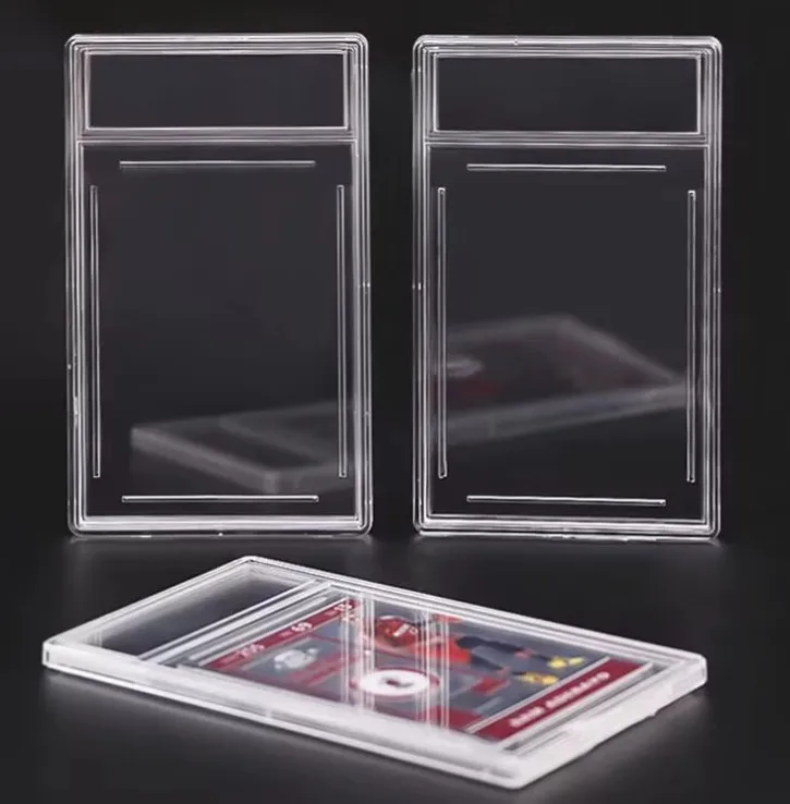 yugioh card grader Card Display (PSA/CGC) 9-Card / Single / Black Carbon main image 0