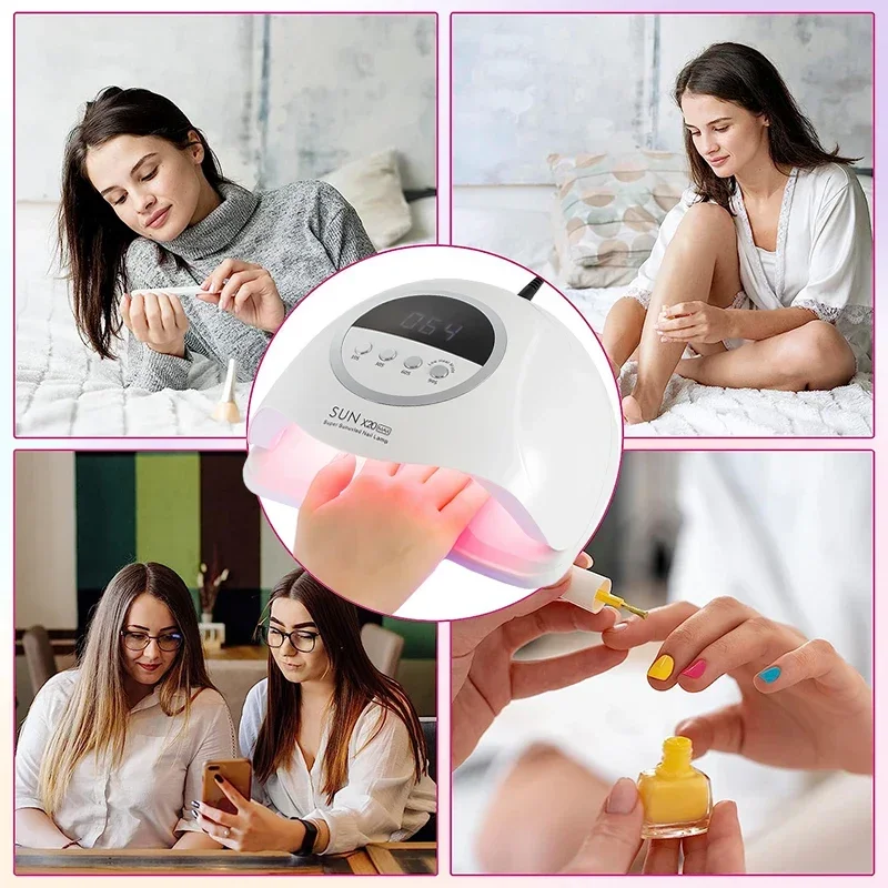 SUN X20 MAX Nail Dryer Machine - 320W UV LED Lamp for Nails