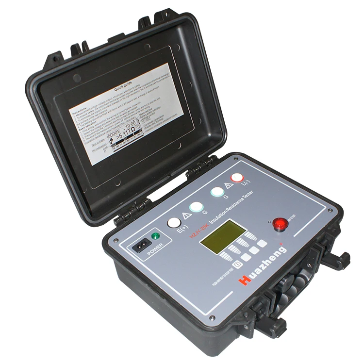 Huazheng Electric Insulation Resistance Analyzer Insulation Test Device 25kv Insulation Resistance Tester