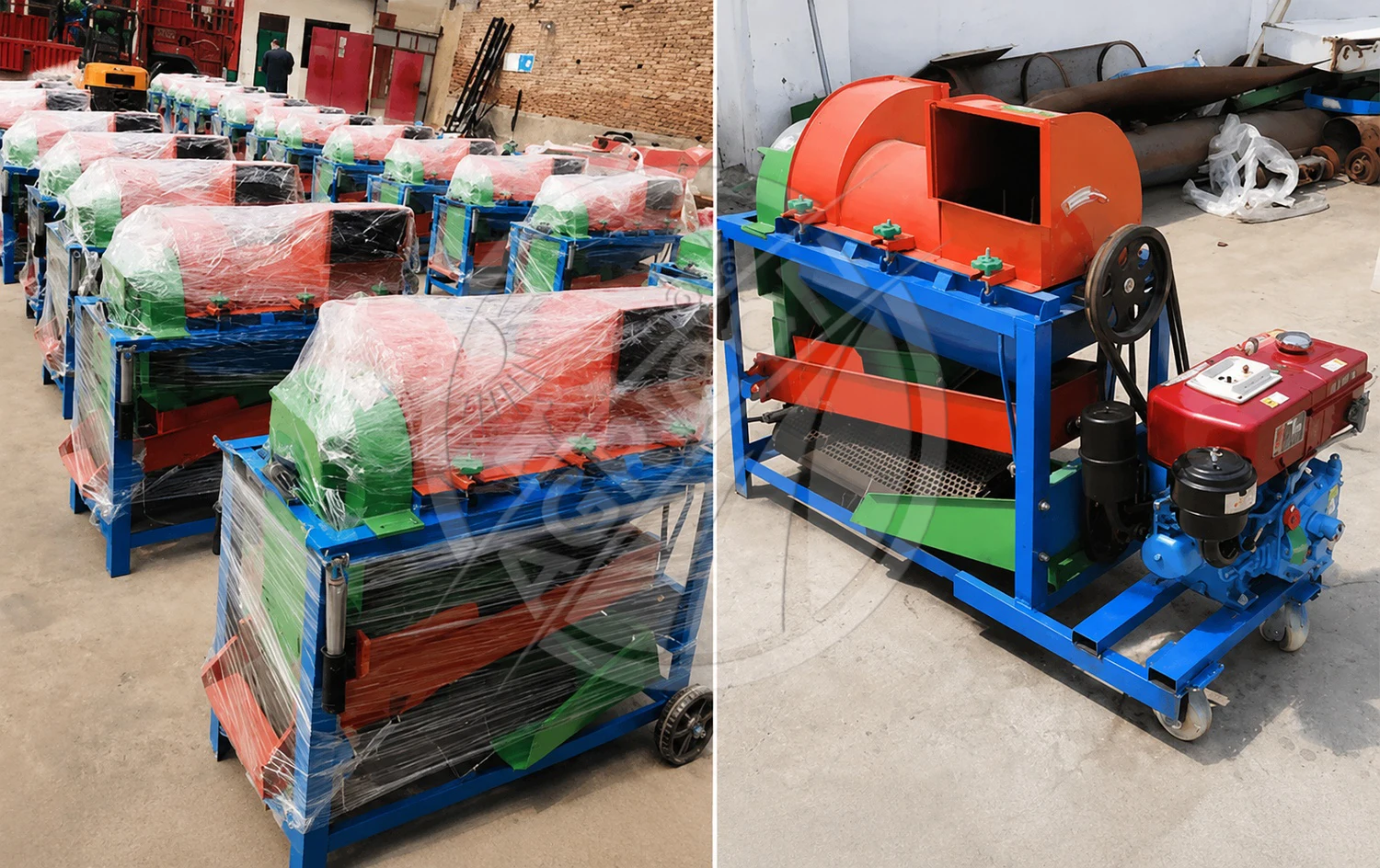 Electric Corn Shelling Machine 2500kg/h