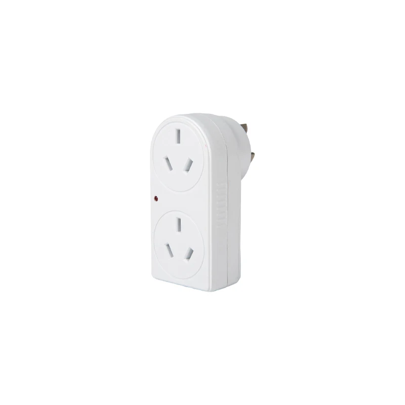 Oem Wireless Charging Vertical Socket Plug Bar Smart Socket Plastic Enclosure Australia Travel Adaptor with Surge