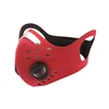 Style boucle d'oreille rouge