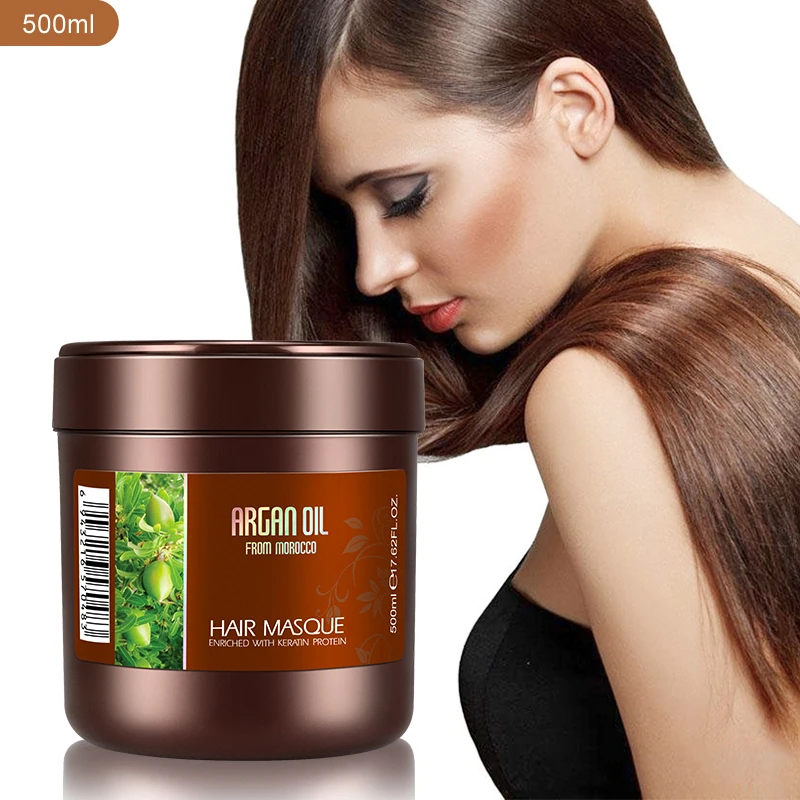 Kuaf Professional Haarreparatur Maske Mit Arganöl – 500ml Intensive Pflege Für Stark Geschädigtes Haar