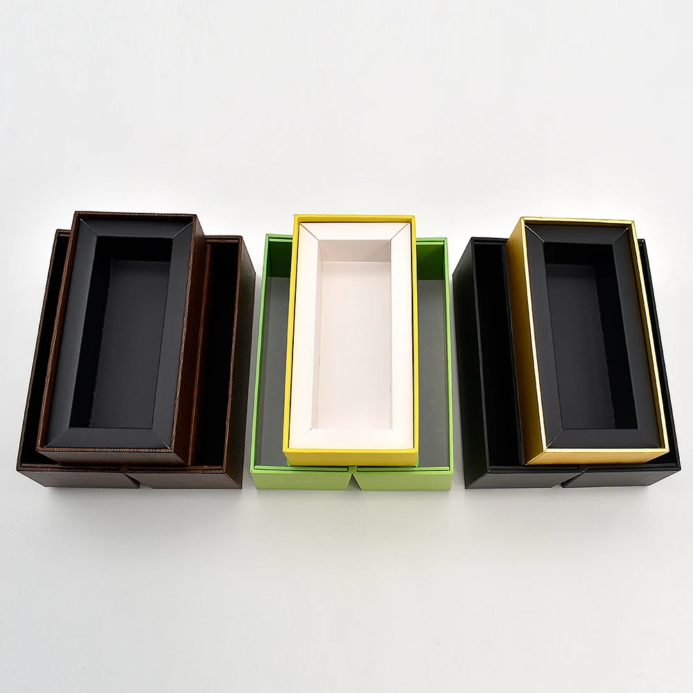 Customize Eco-friendly Texture Handmade Perfume Box New Design Perfume Packaging Box With Printing Logo details