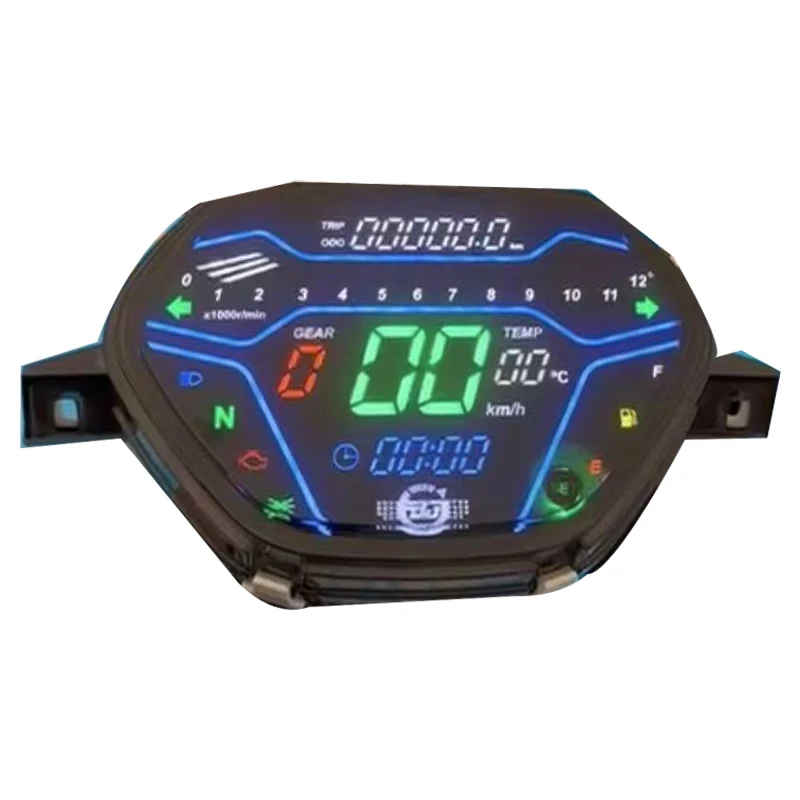 Motorcycle LED Digital SpeedoMeter Instrument Speedometer for Wave C100 CD110  Motorcycle Digital SpeedoMeter
