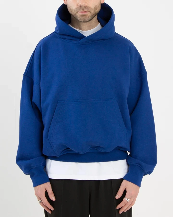 Luxury Oversized Hoodie - Royal Blue