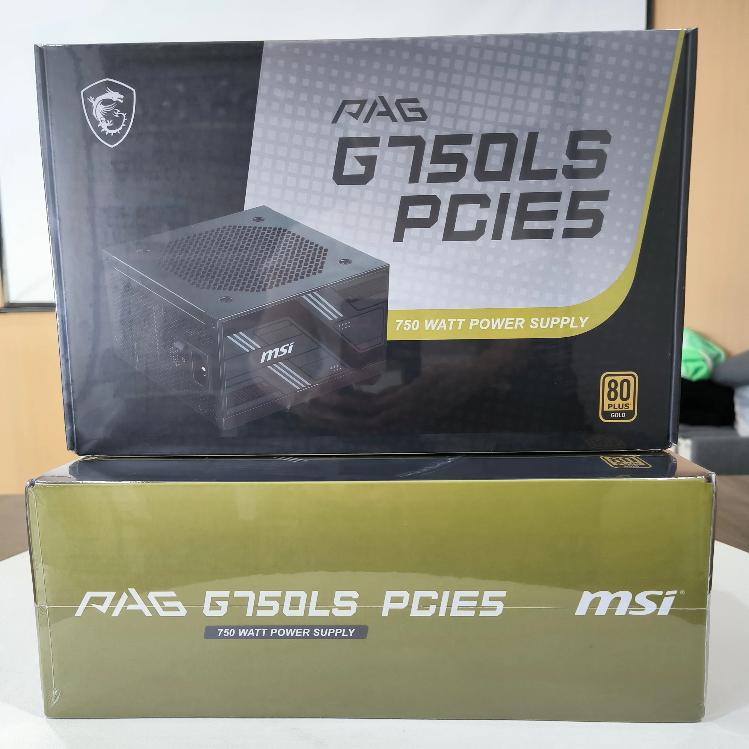 MSI PAG G750LS PCIE5 80+gold Power Supply - 750W for Gaming