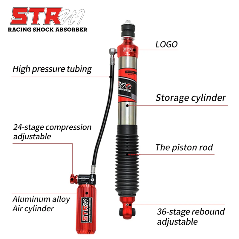 STR 4x4 Adjustable Coilovers for Nissan RUI QI Suspension