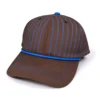 Striscia marrone-blu