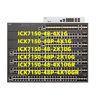 Original New Ruckus ICX7150-48-2X10G ICX7150-48P-2X10G 48 port poe Switch ICX 7150