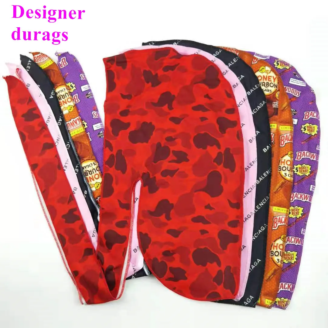Wholesale Silk Designer Durags and Bonnets Satin for Men - China