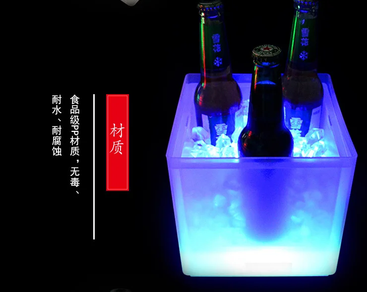 Champagne Wine Drink Container Flashing Wine Bottle Coolers