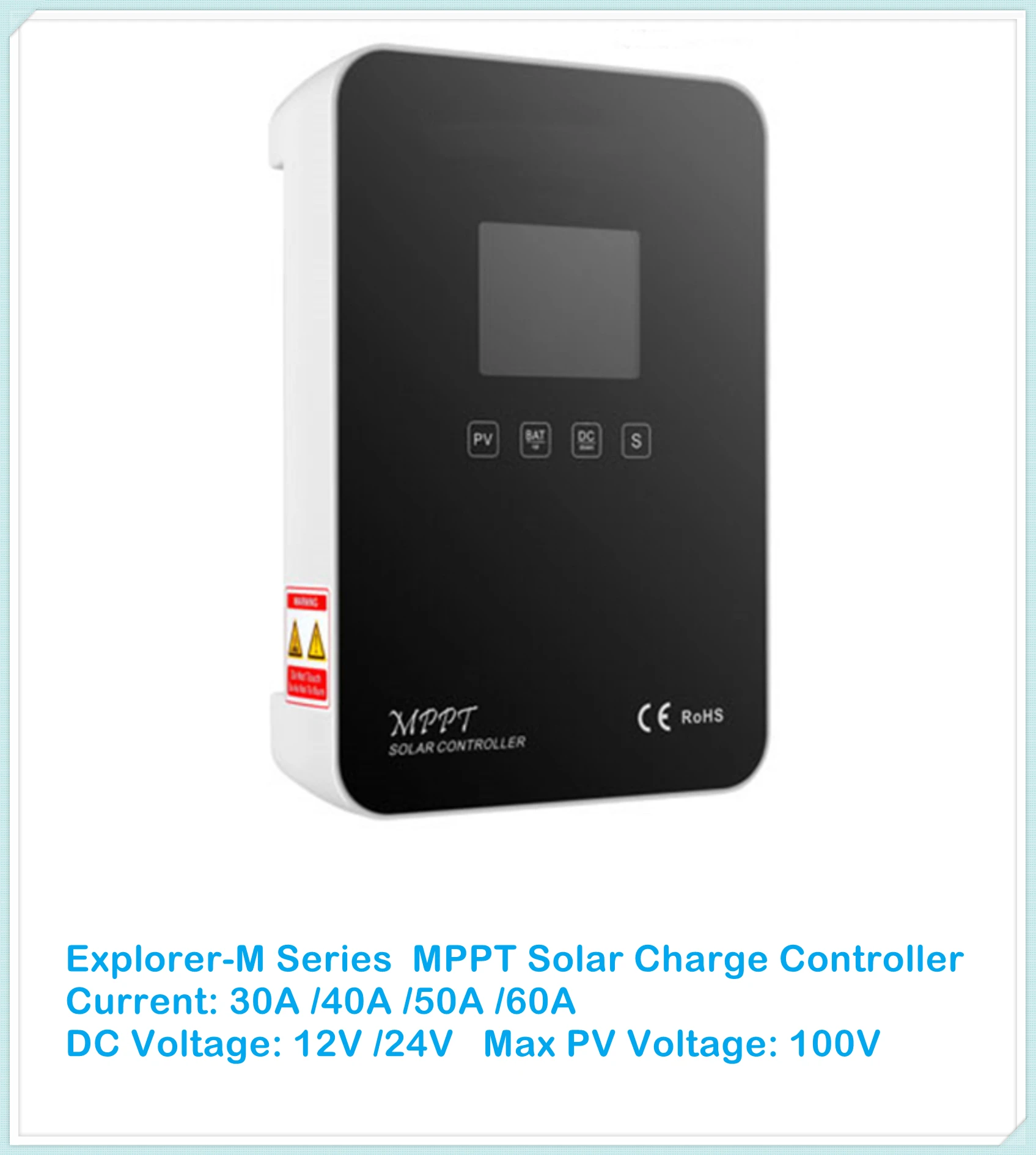 SRNE Low Voltage Series Rated Input Voltage 110/120V